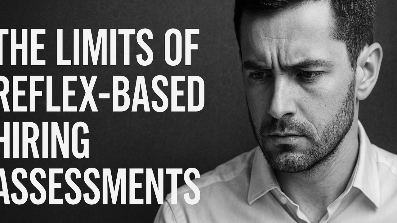 Beyond Reflex: Designing Hiring Assessments That Capture Real Talent